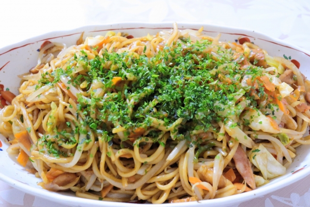 秋広優人の好物焼きそば