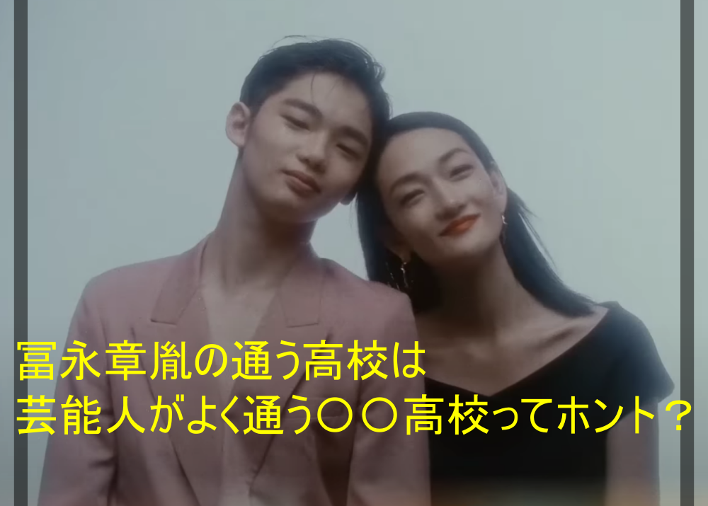 冨永章胤の通う高校は目黒区にある芸能人がよく通う〇〇高校ってホント？気になる高校生活を大調査！